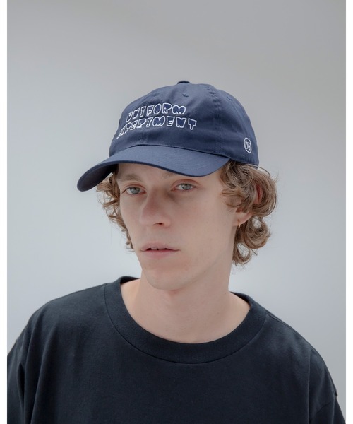 uniform experiment キャップ 帽子 AUTHENTIC LOGO COTTON CAP メンズ