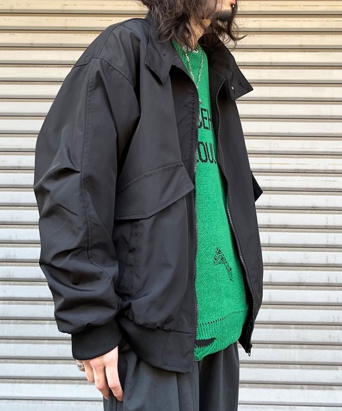 MODISH GAZE（モディッシュガゼ） ブルゾン アウター ナイロンブルゾン