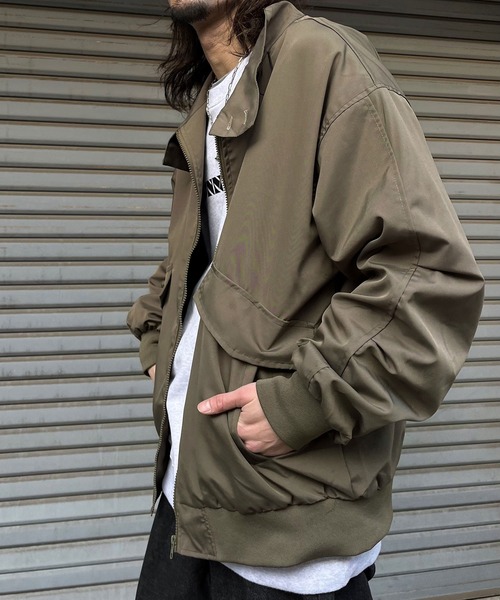 MODISH GAZE（モディッシュガゼ） ブルゾン アウター ナイロンブルゾン