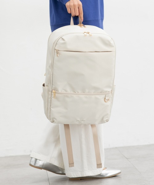 Honeys（ハニーズ） デイバック リュック 多収納スクエアリュック