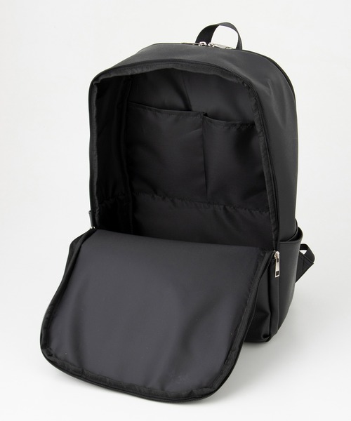 Honeys（ハニーズ） デイバック リュック 多収納スクエアリュック