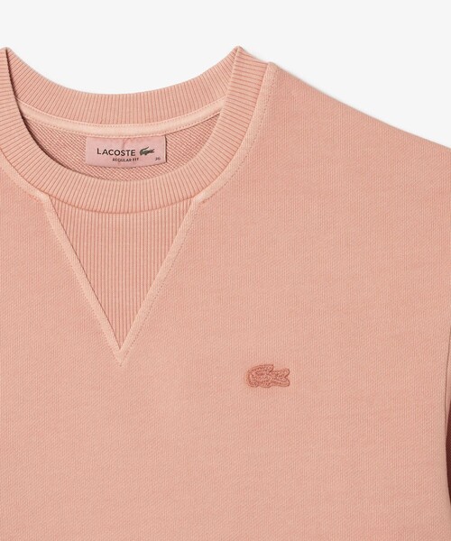 LACOSTE（ラコステ） tシャツ オーガニックコットン 裏パイル ミネラル