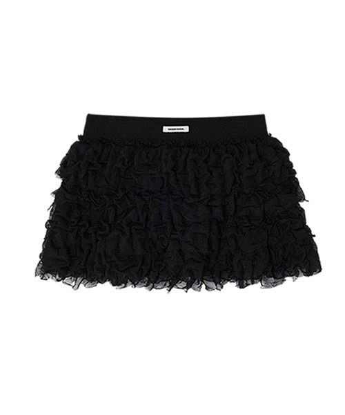 スカート CRANK cancan frill mini skirt CRANK】CANCAN FRILL MINI SKIRT（スカート）｜CRANK（クランク