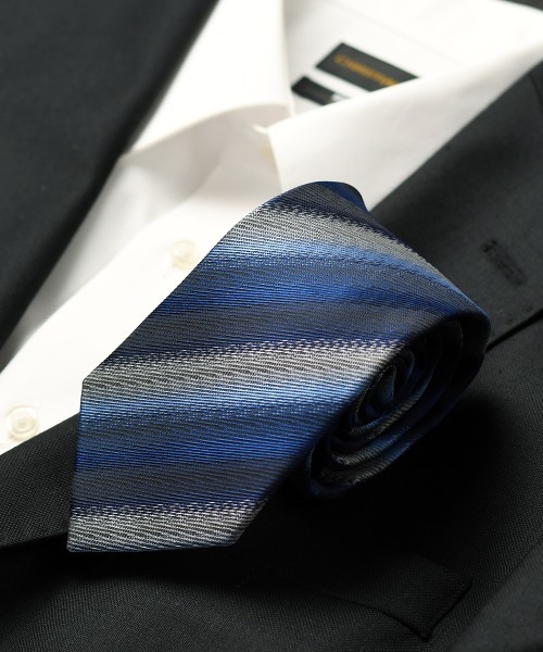 Fun & Daily ネクタイ F＆D : グラデーションカラーネクタイ  