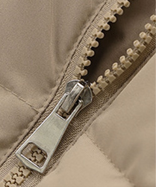 3色 ダウンジャケット フェイクファー オーバーサイズ 韓国 4 中綿 ジャケット フェイクファー フルジップ ARCTIC CLOTH FULL