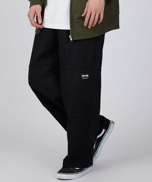 THRASHER（スラッシャー） ワイドパンツ ジーンズ 「THRASHER