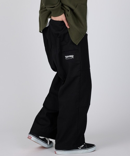 THRASHER（スラッシャー） ワイドパンツ ジーンズ 「THRASHER