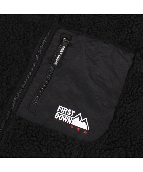 STYLISE コート ジャケット 「FIRST DOWN USA」ボア フリース
