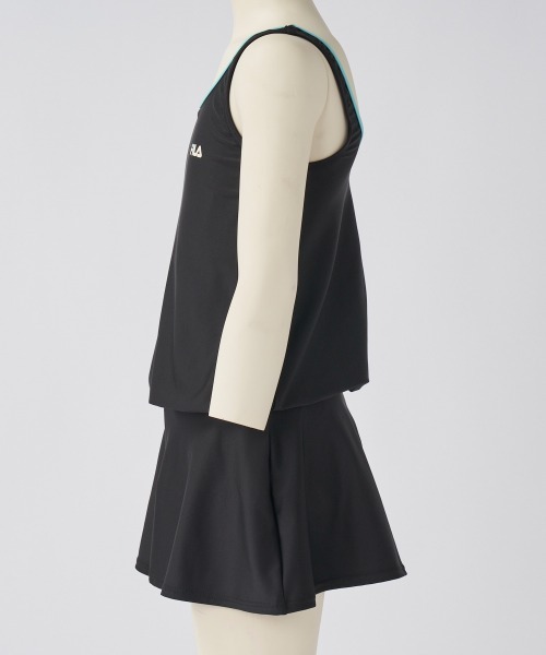 FILA（フィラ） 水着 ガールズ スクール水着(キュロットタイプ) キッズ