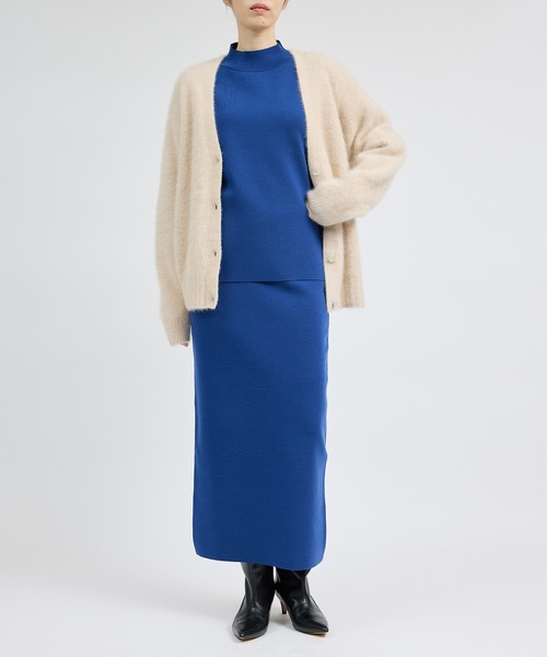 【J'aDoRe・店舗限定】ハイゲージウールスムースハイネックワイドニット/セットアップ対応 ROPÉ(ロペ) / 【J'aDoRe・店舗限定】ハイゲージウールスムース