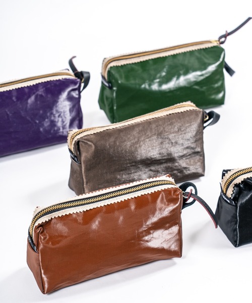 極美品 JACK GOMME メタリックブラウン リュック 取り外し ポーチ付き 極美品 JACK GOMME メタリックブラウン リュック 取り外し