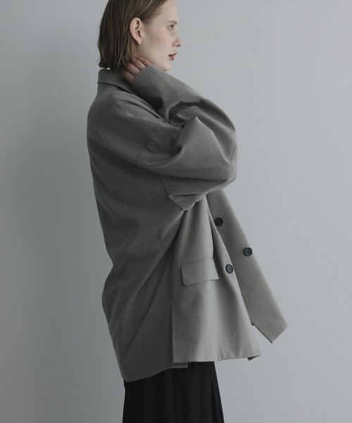 remer セットアップ ルーズベーシックジャケット パンツ Mサイズ ブラウン セットアップ対応】loose basic double tailored jacket / ルーズ