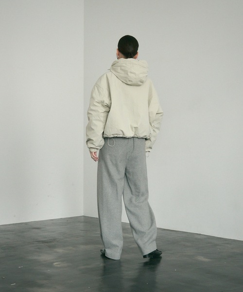 ロージーモンスタrosy monster ムササビパーカー　グレー パーカー Patted monster hoodie / パテッドモンスターパーカー
