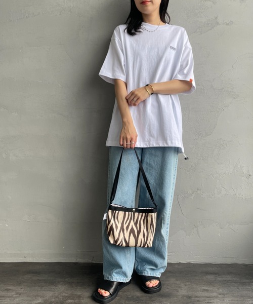 tシャツ 「UNIVERSAL OVERALL/ユニバーサルオーバーオール」 別注 ワイドシルエット ポケットTシャツ レディース UNIVERSAL OVERALL tシャツ 「UNIVERSAL OVERALL/ユニバーサル