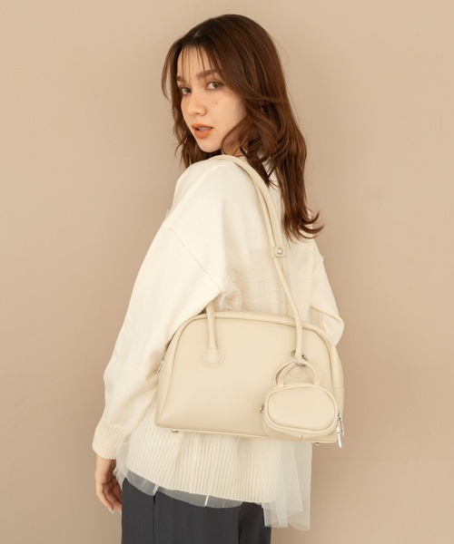 Nu（Hi! ONLINE STORE） ハンドバッグ 「Nu」ミニバッグ付き