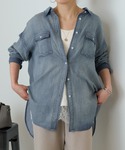 ブラウス シャツ 「FRIPIER」シフォンデ...の詳細画像1