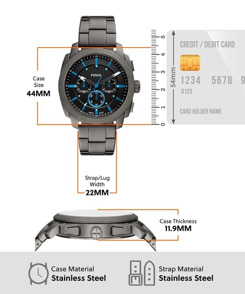 FOSSIL（フォッシル） 腕時計 腕時計 メンズ アナログ ステンレス
