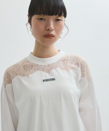 tシャツ 「サステナブル」レースロンTEE レディース｜ZOZOTOWN Yahoo!店