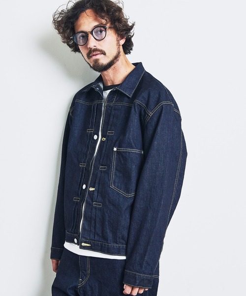 Magine デニムジャケット gジャン 12oz CRUNCH DENIM BIG G-JKT
