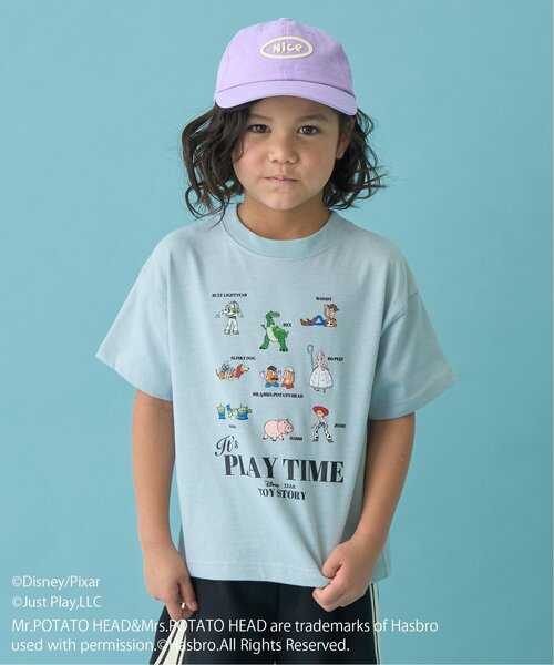 DisneyPixar PLAYTIMET Tシャツ Sサイズ petit main ビールーム b.ROOM 【PIXAR】【カイテキ天竺】トイ