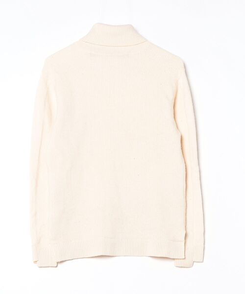 「sage de cret」 タートルネックニット M ベージュ レディース_画像2