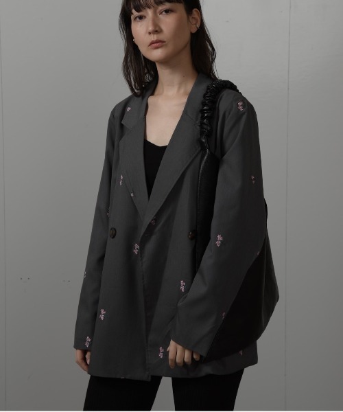 lawgy ハンドバッグ stitch gather one handle bag / ステッチ