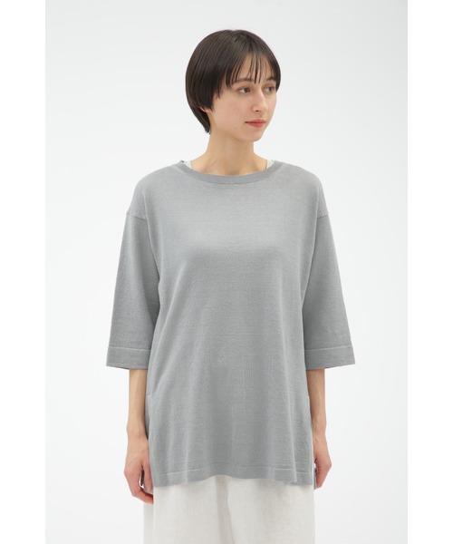 ニット セーター TWISTED COTTON LINEN レディース