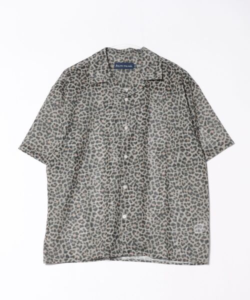 MINEDENIM ゼブラ柄 ショートスリーブシャツ MINEDENIM ゼブラ柄 ショートスリーブシャツ - メルカリ