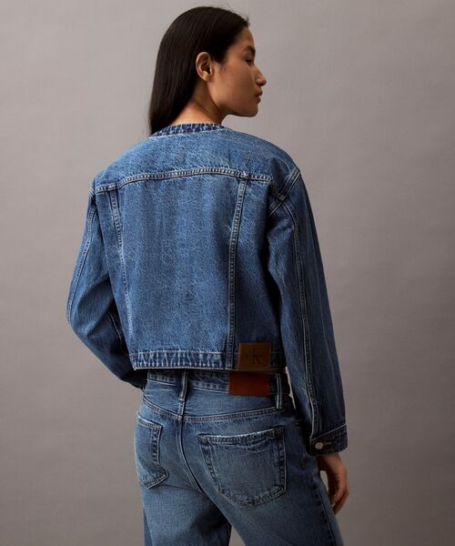 Calvin Klein（カルバン・クライン） デニムジャケット gジャン カラー