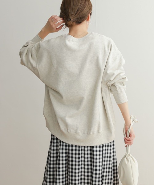 [URBAN RESEARCH DOORS] тренировочный cut and sewn MEDIUM угольно-серый женский 