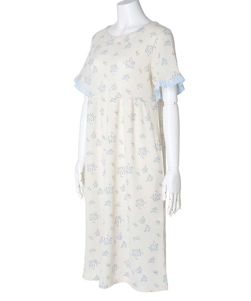 KID BLUE（キッドブルー） ルームウェア 部屋着 -25ワッフルフラワー