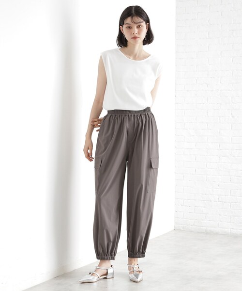 THE SHOP TK タンクトップ ノースリーブ 前後2WAYワイドリブタンク
