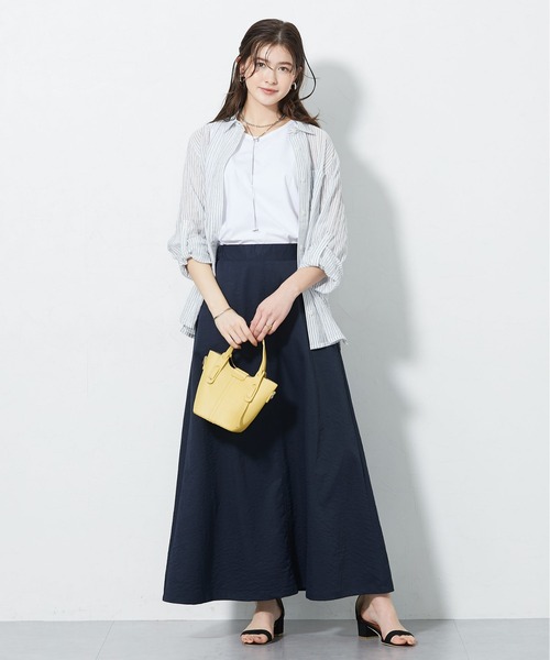 slattgir（スラットジール） ロング スカート 夏 高身長 接触冷感