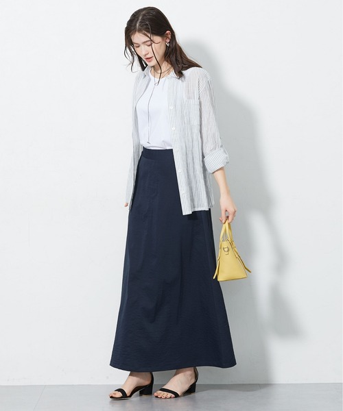slattgir（スラットジール） ロング スカート 夏 高身長 接触冷感