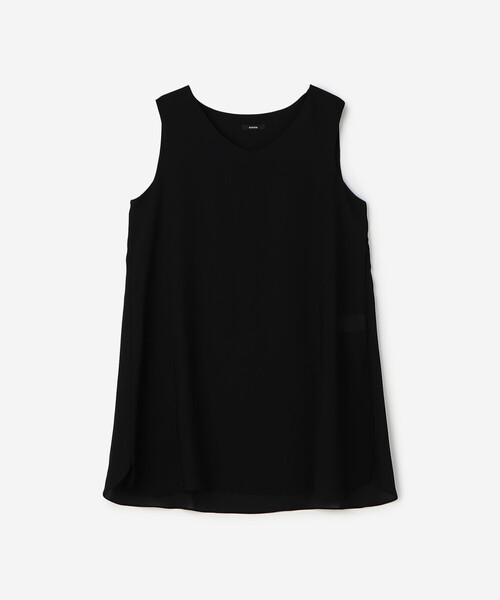 ベスト ジレ eunoia | ポリエステル ロングベスト WOMEN レディース Bshop ベスト ジレ eunoia | ポリエステル ロングベスト WOMEN