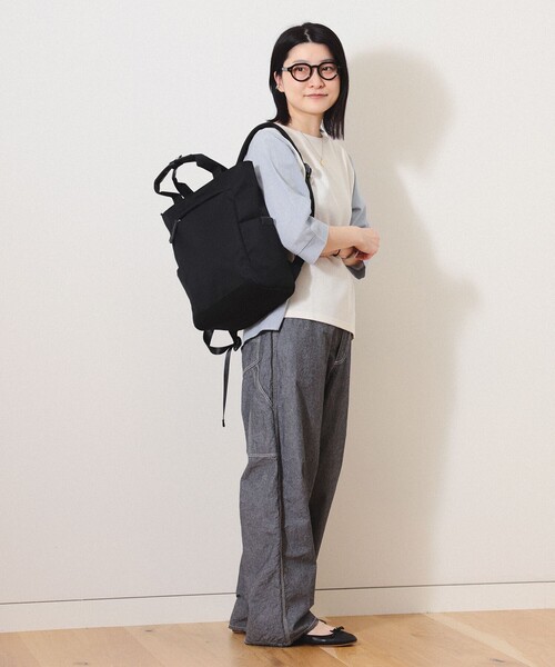 【BEAMS HEART】2way ビジネスバッグ ショルダー ブラック BEAMS HEART 「BEAMS HEART」 2WAYバッグ FREE ブラック メンズ