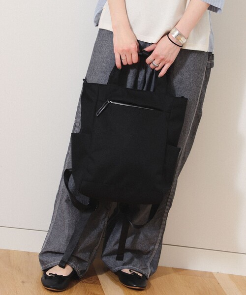 【BEAMS HEART】2way ビジネスバッグ ショルダー ブラック BEAMS HEART 「BEAMS HEART」 2WAYバッグ FREE ブラック メンズ