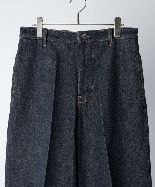 「soerte」 ダメージ加工デニムパンツ 2 インディゴブルー メンズ