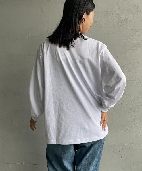 Danton tシャツ 「DANTON/ダントン」 ワンポイントロゴ クルー