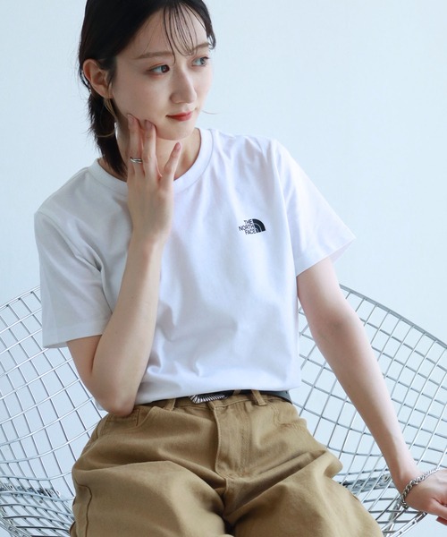 【THE NORTH FACE】【THE NORTH FACE/ザ・ノースフェイス】ワンポイントロゴTシャツ SIMPLE DOME TEE シンプル THE NORTH FACE tシャツ 「THE FACE/ザノースフェイス」ワン