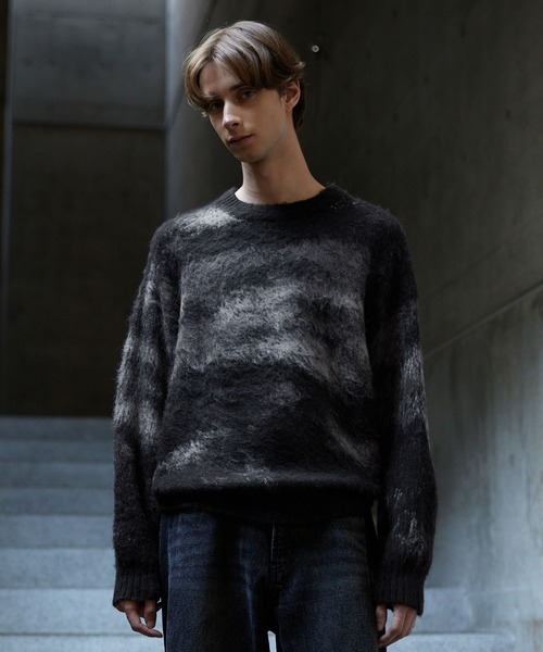 CLEL（クレイル） セーター ニット 「CLEL」Alpaca Blend Shaggy Knit