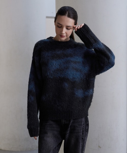 CLEL（クレイル） セーター ニット 「CLEL」Alpaca Blend Shaggy Knit