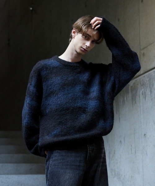 CLEL（クレイル） セーター ニット 「CLEL」Alpaca Blend Shaggy Knit