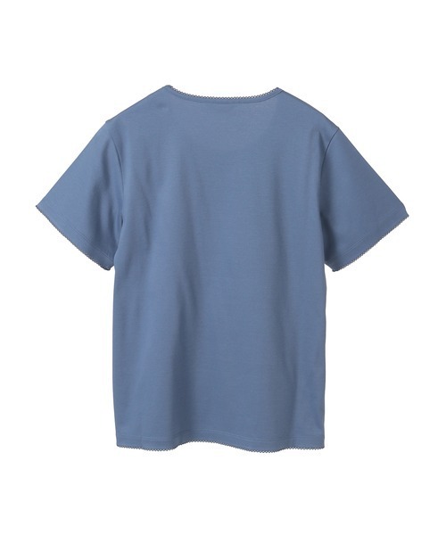 PINK HOUSE tシャツ リボンブーケプリントカットソー レディース