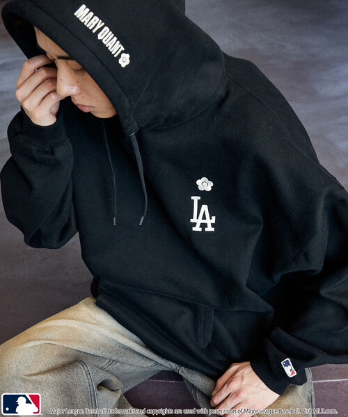 マリクア パーカー トレーナー MLB パーカー × MARY QUANT/エムエルビー マリークワント MLB
