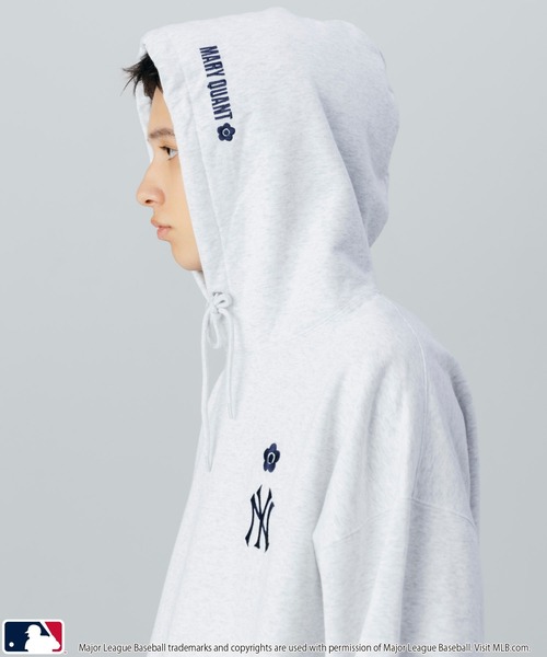 パーカー MLB × MARY QUANT/エムエルビー × マリークワント MLB×MARY QUANT EMBROIDERY SWEAT HOOD | MLB | 02