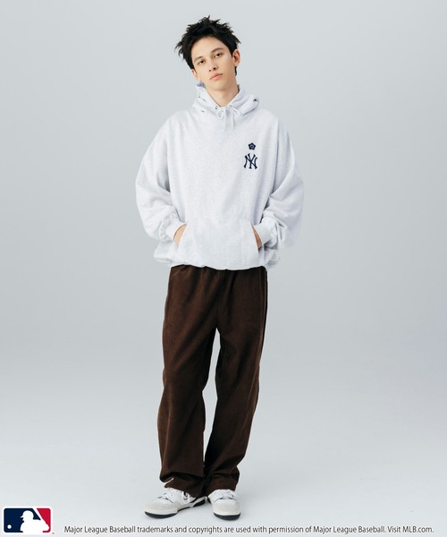 パーカー MLB × MARY QUANT/エムエルビー × マリークワント MLB×MARY QUANT EMBROIDERY SWEAT HOOD | MLB | 04