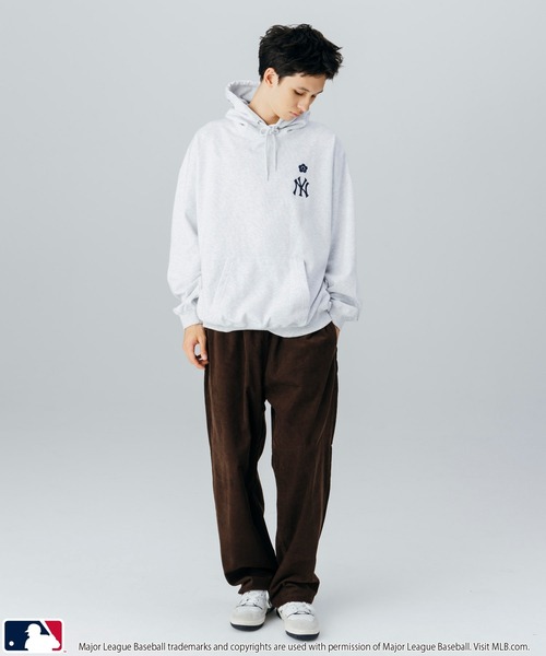 パーカー MLB × MARY QUANT/エムエルビー × マリークワント MLB×MARY QUANT EMBROIDERY SWEAT HOOD | MLB | 05