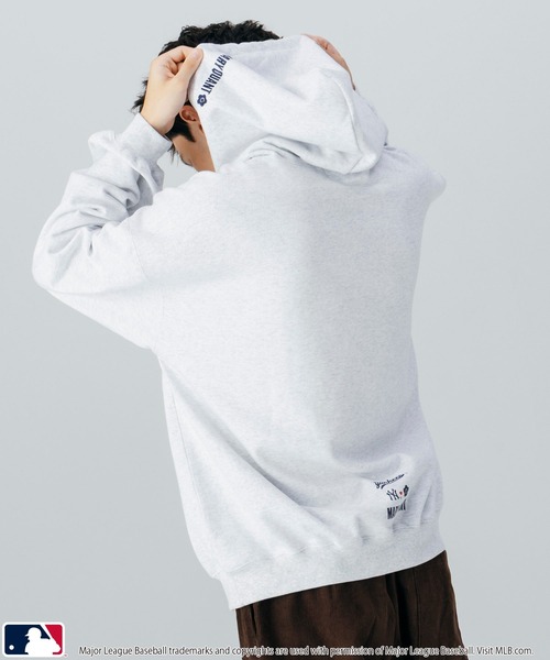 パーカー MLB × MARY QUANT/エムエルビー × マリークワント MLB×MARY QUANT EMBROIDERY SWEAT HOOD | MLB | 06