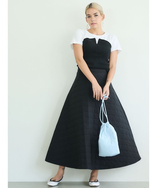 THIRD MAGAZINE mikomoriコラボ　コクーンスカート mikomori - THIRD MAGAZINE×mikomori コクーンスカートの通販 by shop
